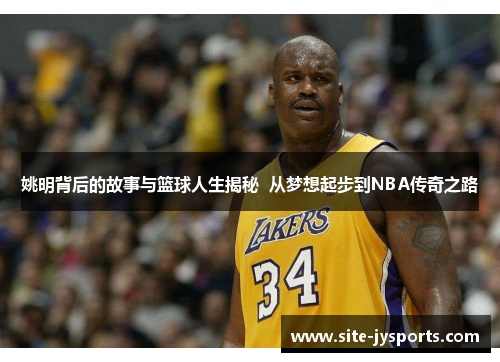 姚明背后的故事与篮球人生揭秘  从梦想起步到NBA传奇之路